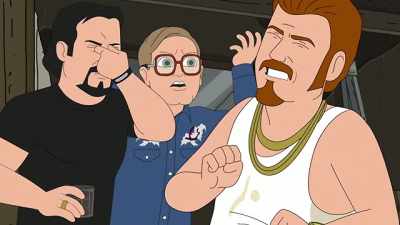 Obviously it's not a pepperoni!
I was making a fucking point! - Trailer Park Boys: The Animated Series