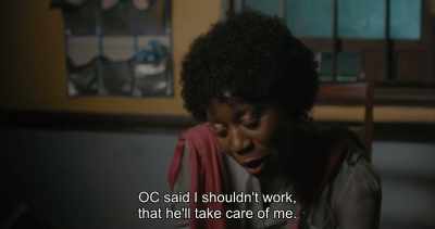 OC said I shouldn't work,
that he'll take care of me. - Swallow