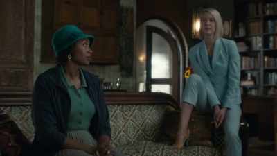 Occasionally, I help - Frankie Drake Mysteries