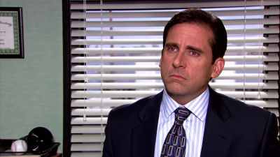Occasionally I'll hit somebody with my car So sue me - The Office