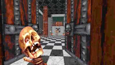 Occultism is really intertwined
with this era of FPSs. - FPS: First Person Shooter
