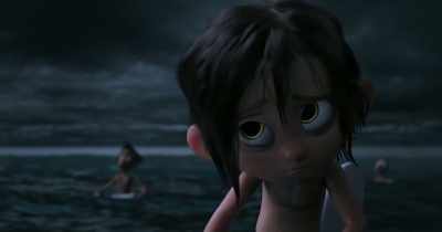 (octopus roars)
What are you doing, - Dolphin Boy