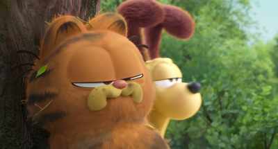 Odie, can you tell my father - The Garfield Movie