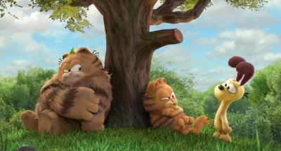 Odie, can you tell Vic - The Garfield Movie