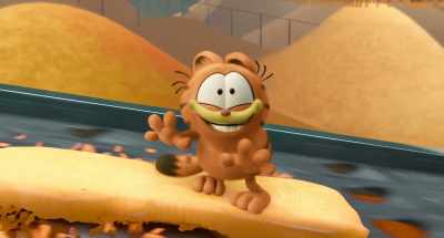 Odie! Thanks, buddy, - The Garfield Movie