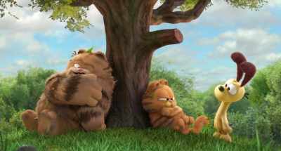 Odie? Will you tell my son
to please stop whining? - The Garfield Movie