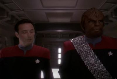 Odo to Worf. - Star Trek: Deep Space Nine