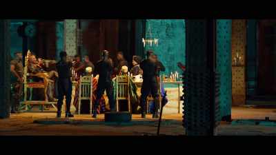 [Odudubariba chuckles] - King of Boys: The Return of the King