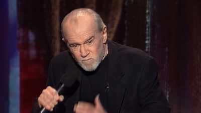 Of burning and fire and smoke
and torture and anguish - George Carlin's American Dream