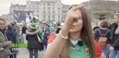 Of cour--no.
No, he's actually English, - Quintessentially Irish