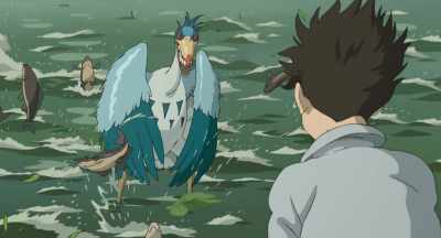 Of course a human would think that, - The Boy and the Heron