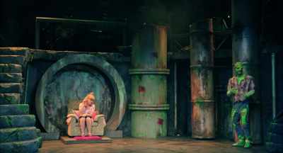 Of course she falls in love with him - The Toxic Avenger: The Musical