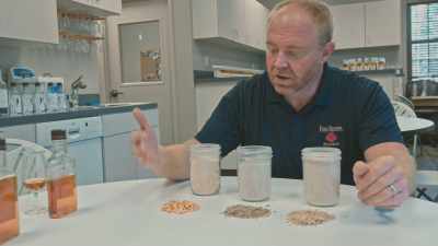 Of course, we have the corn,
rye and the malted barley. - Neat: The Story of Bourbon