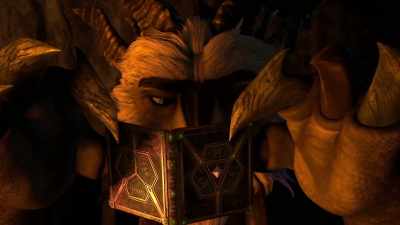 Of course. He never wrote anything
in large print. - Wizards: Tales of Arcadia