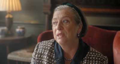 Of course, Helen isn't without
some stress in her life - Miss Willoughby and the Haunted Bookshop