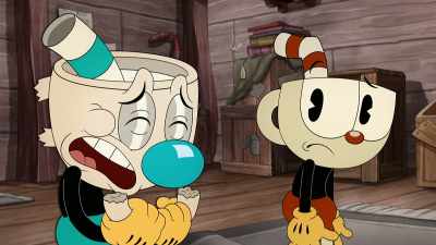 Of course! He's disgusted
by my disembodied handle. - The Cuphead Show!