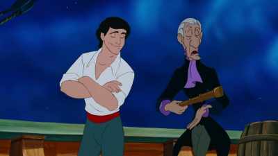 Of course, I had hoped
it would be a wedding present. - The Little Mermaid Live!