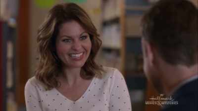 Of course, I told the actress
playing Adelaide - Last Scene Alive: An Aurora Teagarden Mystery