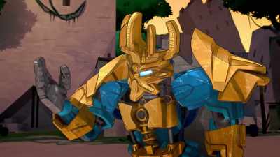 Of course, it was the creatures
who hid the mask. - Lego Bionicle: The Journey to One