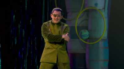 ♪ Of course, mass evacuation
is no simple feat - The SpongeBob Musical: Live on Stage!