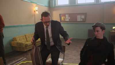 Of course men can be secretaries.
The job doesn't actually require - Funny Woman