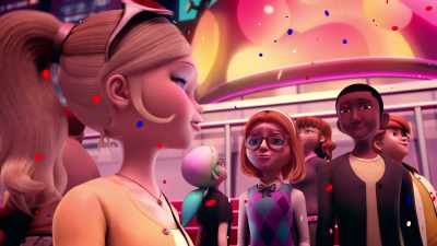 Of course not! I'm only happy
because we're leaving tomorrow! - Miraculous World: New York, United HeroeZ