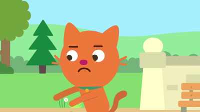 Of course Pat's okay!
She's a squeaky pineapple! - Sago Mini Friends