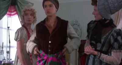 Of course,
she wants her native attire. - Princess Caraboo