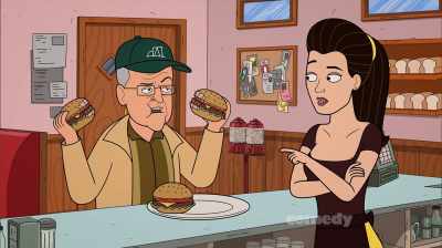 Of course! Why do you think
I'm wearing my revenge pants? - Corner Gas Animated