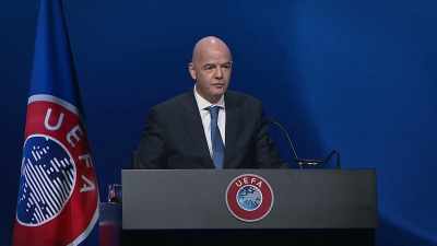 ..of FIFA's disapproval for this. - Super Greed: The Fight for Football