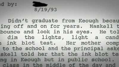 Of... legitimizing what you're saying. - The Keepers