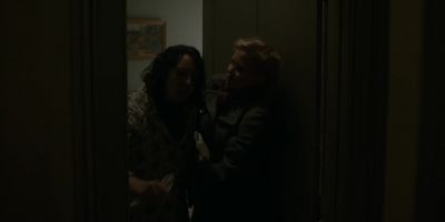 Off we go. Arm in. - The Crown