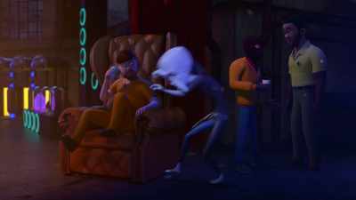 Off now!
Why aren't you using a coaster? - Megamind vs. the Doom Syndicate
