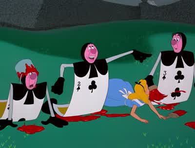 Off with their heads - Alice in Wonderland