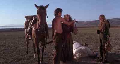 Offer some to the earth, - Cattle Annie and Little Britches