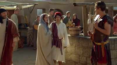 Offering a hand of kindness - Joseph and Mary
