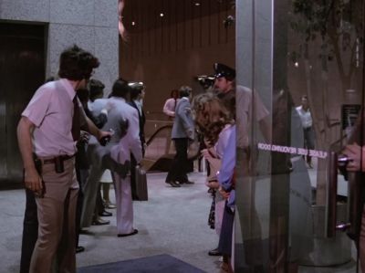 [officer #1] Clear the lobby, please. - Dallas