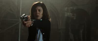 - - OFFICER: Armed police! - The Da Vinci Code
