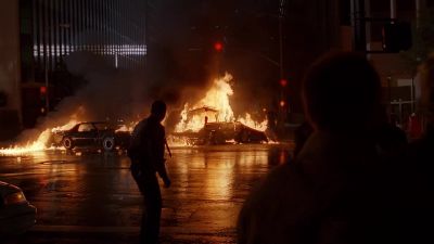 OFFICER: Be calm,
people. Stay back. - The X-Files