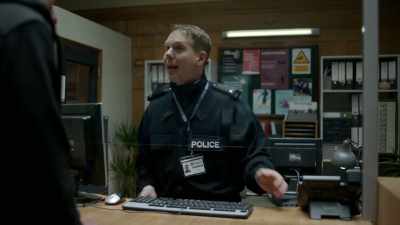 [officer clears throat] - Baby Reindeer