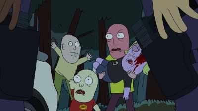 [officer growling] - The Paloni Show! Halloween Special!