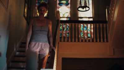 Officer, I was just
here to drop off my key - The Stranger She Brought Home