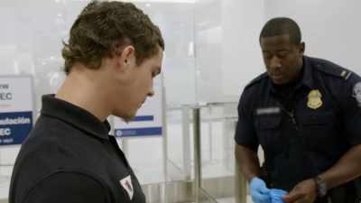 OFFICER: Is this a new bag? - To Catch a Smuggler