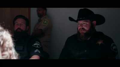 Officer Miller here will keep
you company while we - Feet of Death