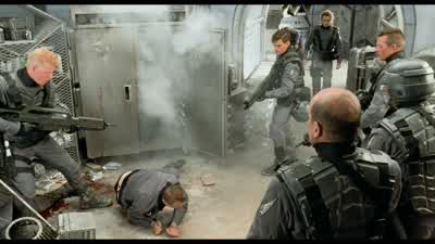 Officer on the deck! - Starship Troopers