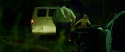 (OFFICER SPEAKING INDISTINCTLY
OVER RADIO) - The Man in the White Van