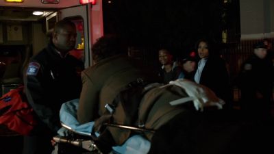 OFFICER:
Watch your head. - Person of Interest