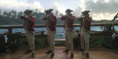 Officer Wellington:
Ready. Aim. Fire! - Our Flag Means Death