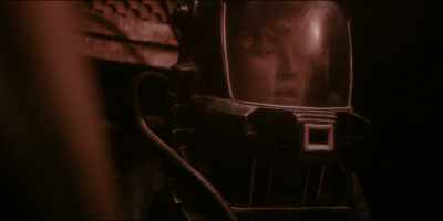 OFFICER: We're in
orbit. Just waiting for - Light