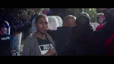 OFFICER: You need
to disperse immediately. - The Hate U Give
